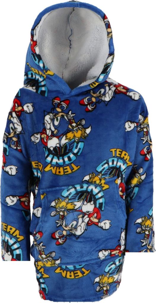 Sonic Hoodie Fleecedecke, 7 - 14 Jahre