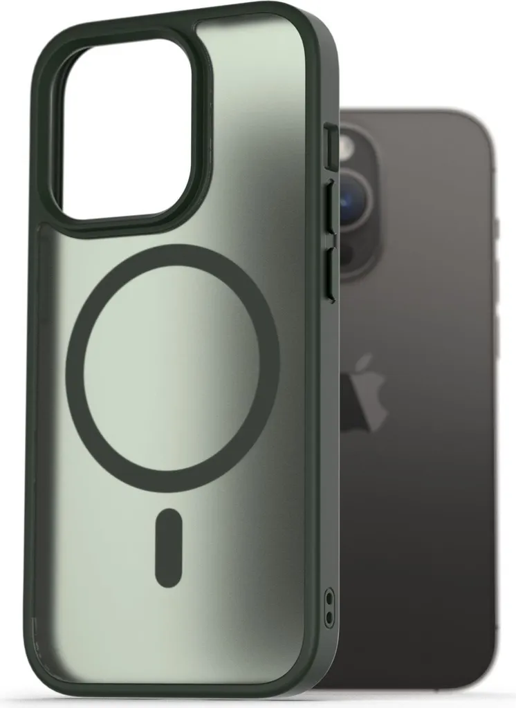 Étui de protection iPhone 14 Pro avec MagSafe AlzaGuard finition mate