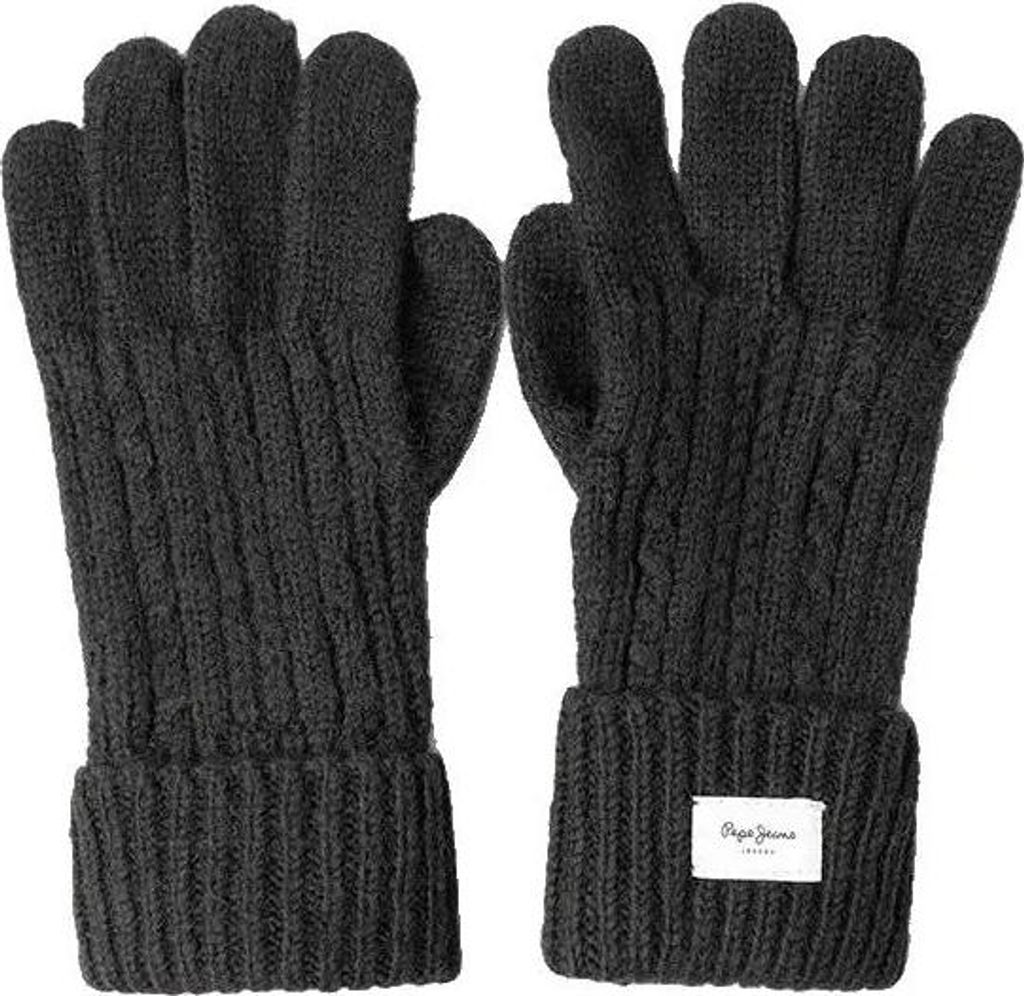 Pepe Jeans Francis Handschuhe Schwarz Damen Schwarz One Size