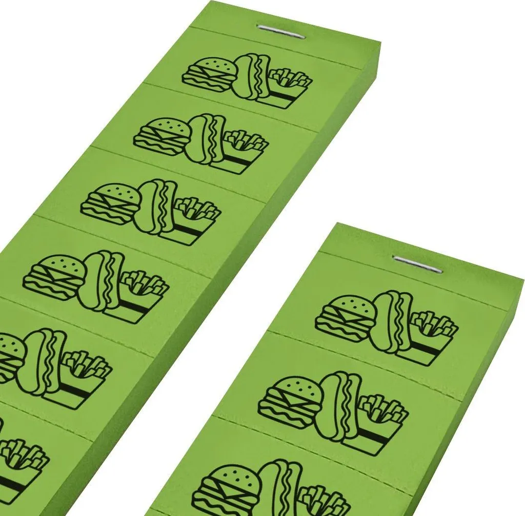 Tickets boissons pour événements et kermesses - 1000 coupons verts