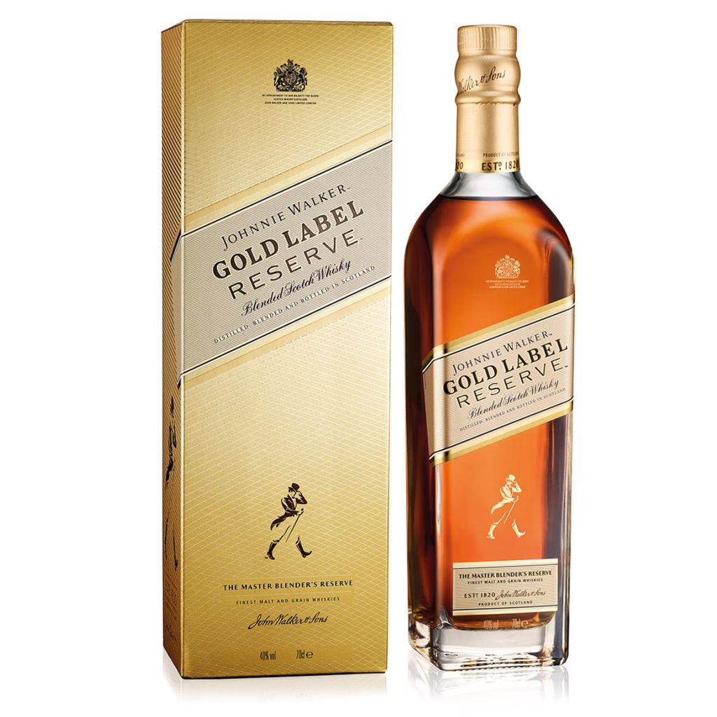 Johnnie Walker GOLD LABEL Reserve 40% Vol. 0,7l en boîte Image du produit 