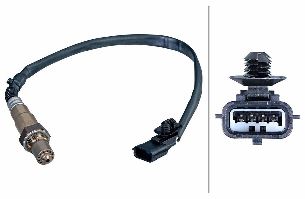 HELLA Lambdasonde für RENAULT Clio III Schrägheck (BR0/1, CR0/1) Beheizt 305mm 6PA 358 244-011