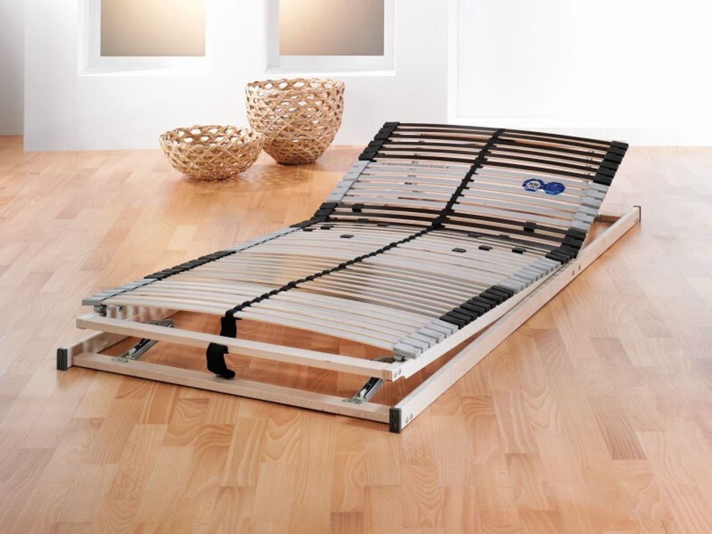 Lattenrost - 7-Zonen - Rahmen KF verstellbar - f.a.n. Punktoflex Ergo 100x200 cm