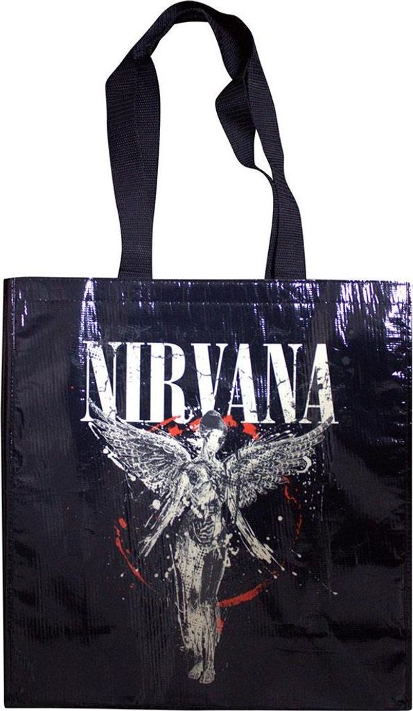 Nirvana - "In Utero" Tragetasche, Umweltfreundlich RO14743 (Einheitsgröße) (Schwarz)