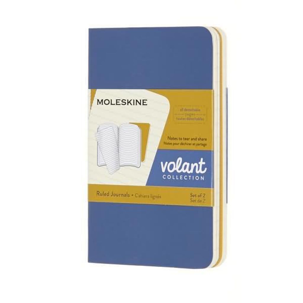 Moleskine Volant, sada 2 ks, mäkké obaly, XS (6,5x10), Obrázok produktu 