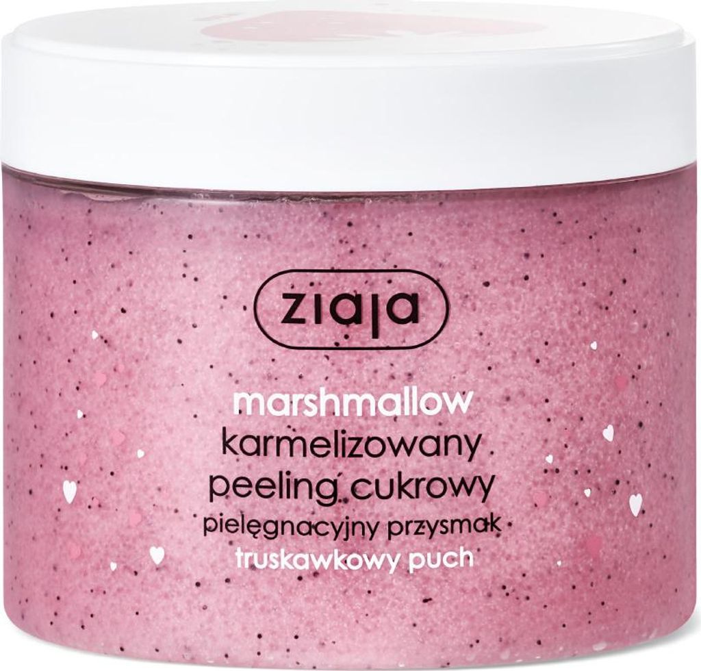 Ziaja Marshmallow Cukrový Peeling s Ľubovníkom, Jemný Obrázok produktu 