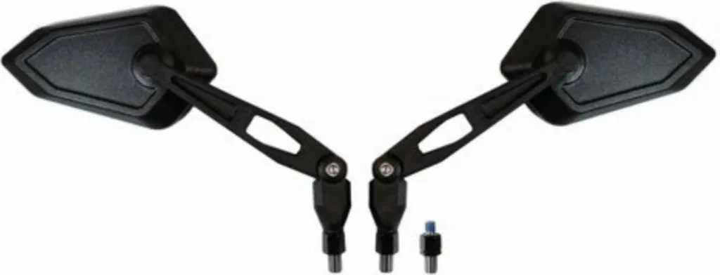 Rétroviseur JMT noir M10 1 paire : Miroirs universels pour moto et scooter