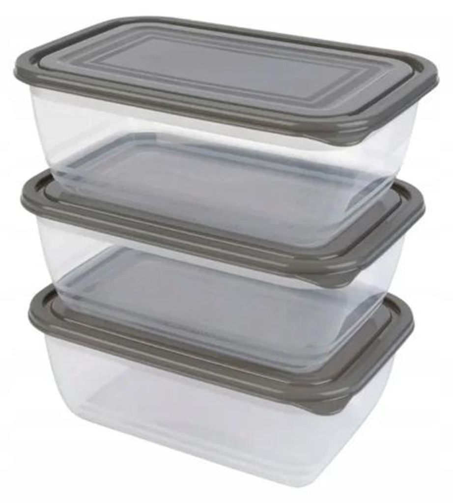 Livarno Home Lebensmittelbehälter 2l, 3er-Set, BPA-frei Produktbild 