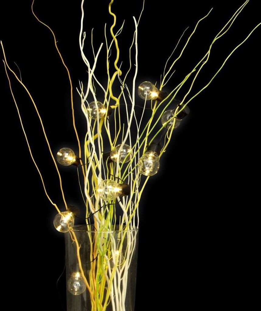 Solárna guľová svetelná reťaz s 10 LED diódami Obrázok produktu 3