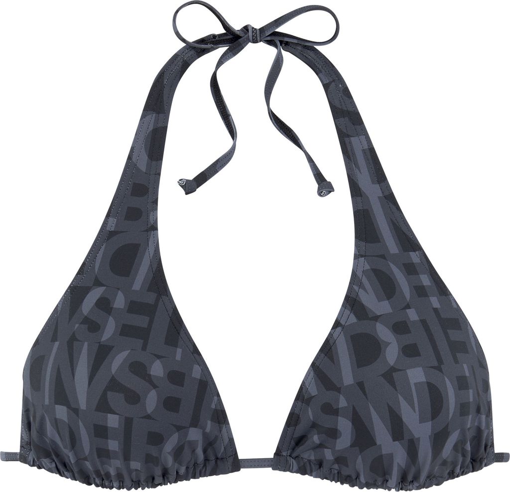 Elbsand Triangel-Bikini-Top schwarz Größe 36 Cup C/D