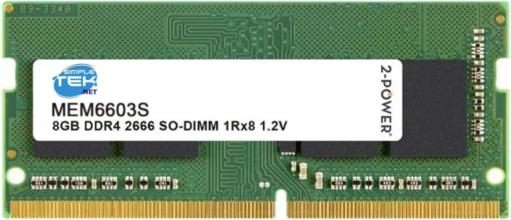 Memoria RAM 8GB DDR4 2666MHz per Office e Business | SODIMM Notebook