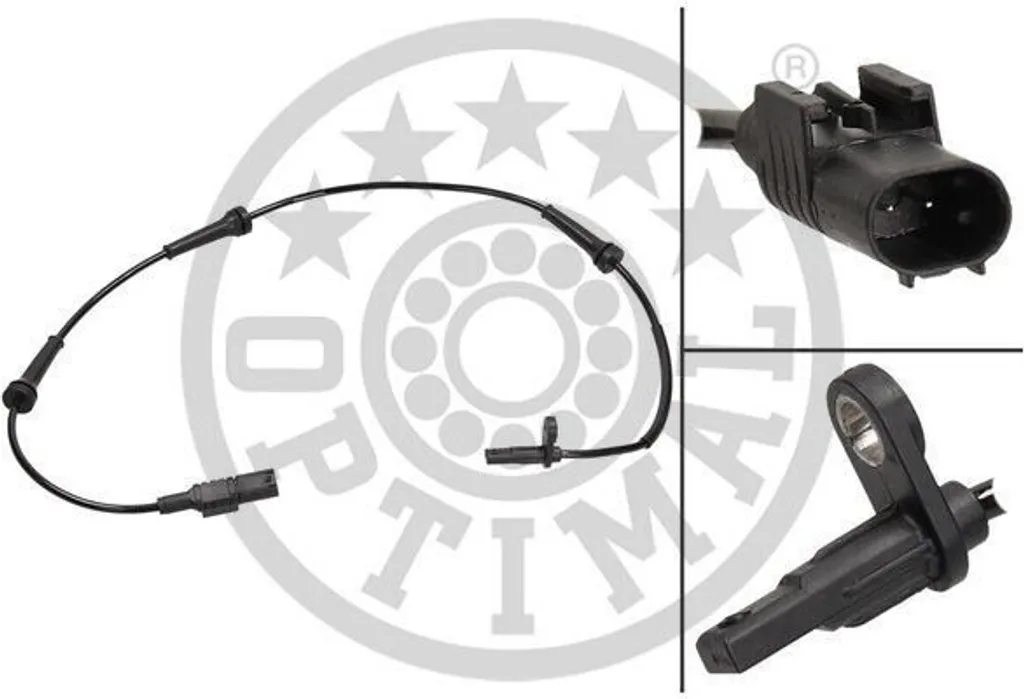 Sensore OPTIMAL ABS velocità ruota posteriore per FORD KA (RU8) 06-S689