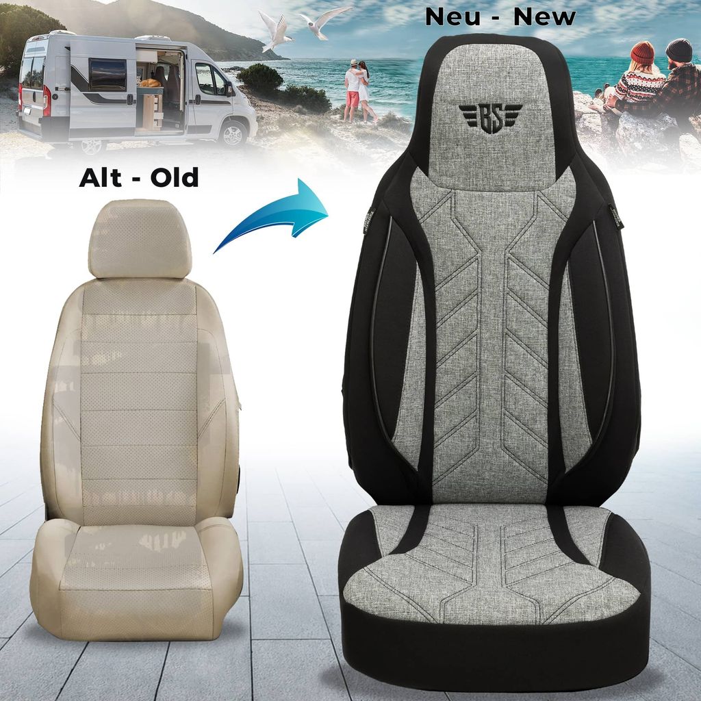 Wohnmobil Sitzbezüge für Mooveo TEI Ducato (PLKT201)