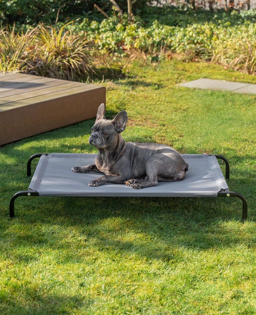 lionto Hundeliege, bequemes Outdoor Hundebett mit