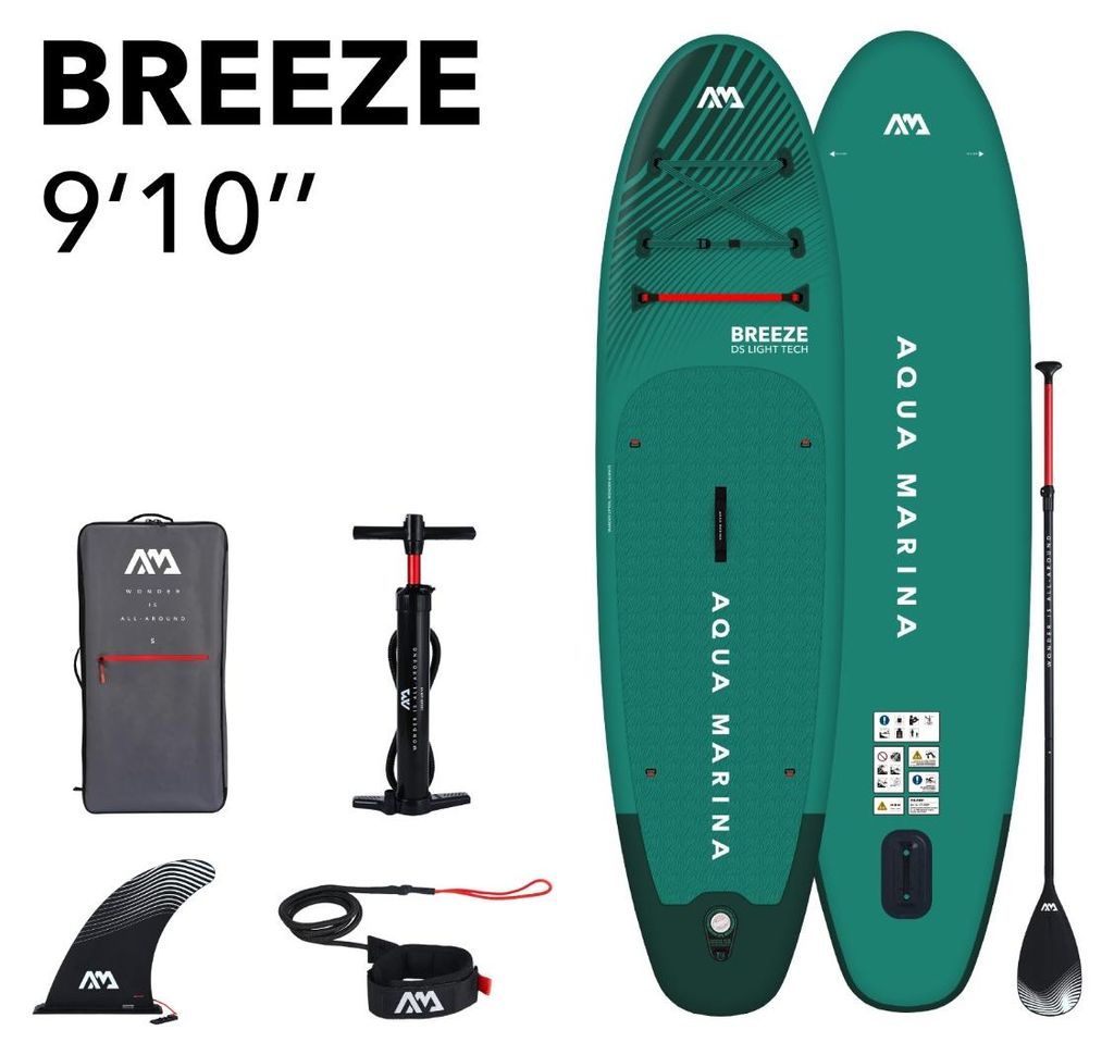 Aqua Marina SUP Board Set Breeze 300 x 76 x 12 cm Produktbild 