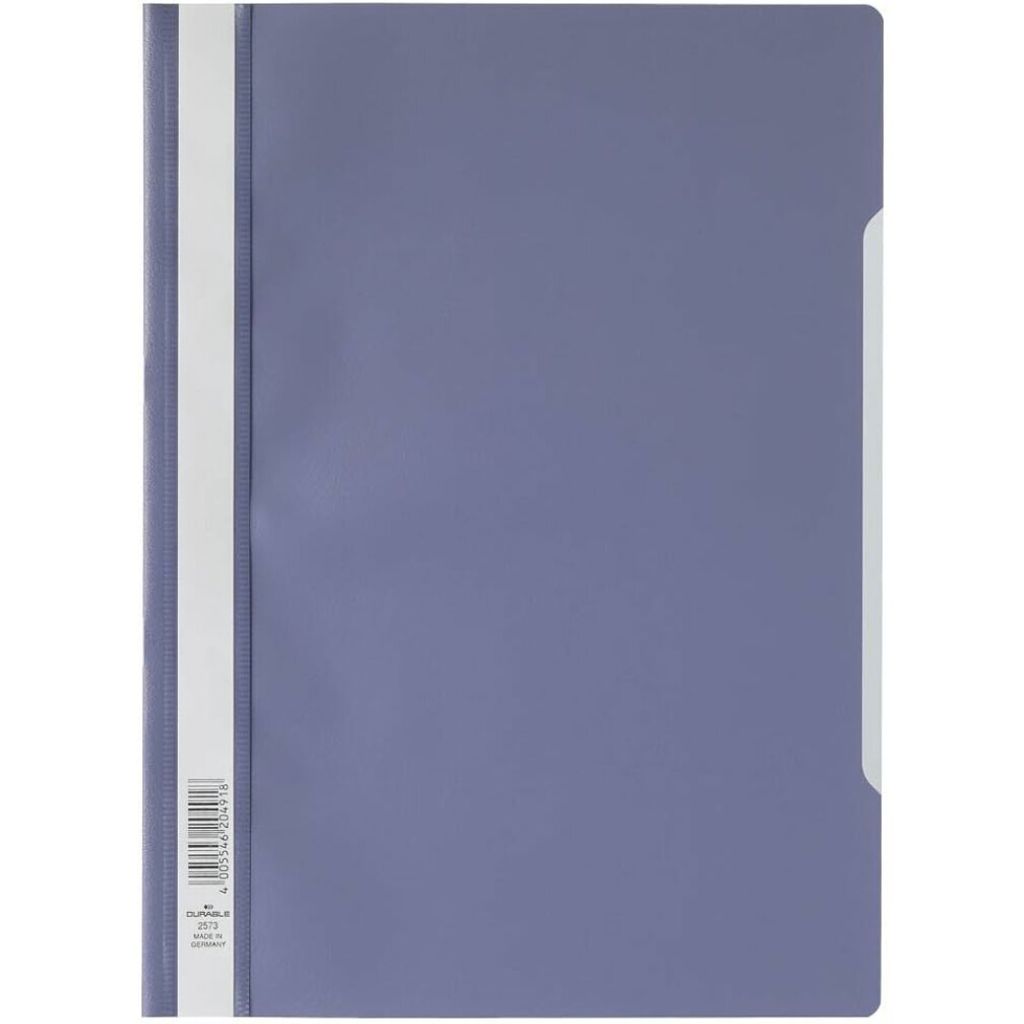 10 DURABLE Schnellhefter Kunststoff lila DIN A4