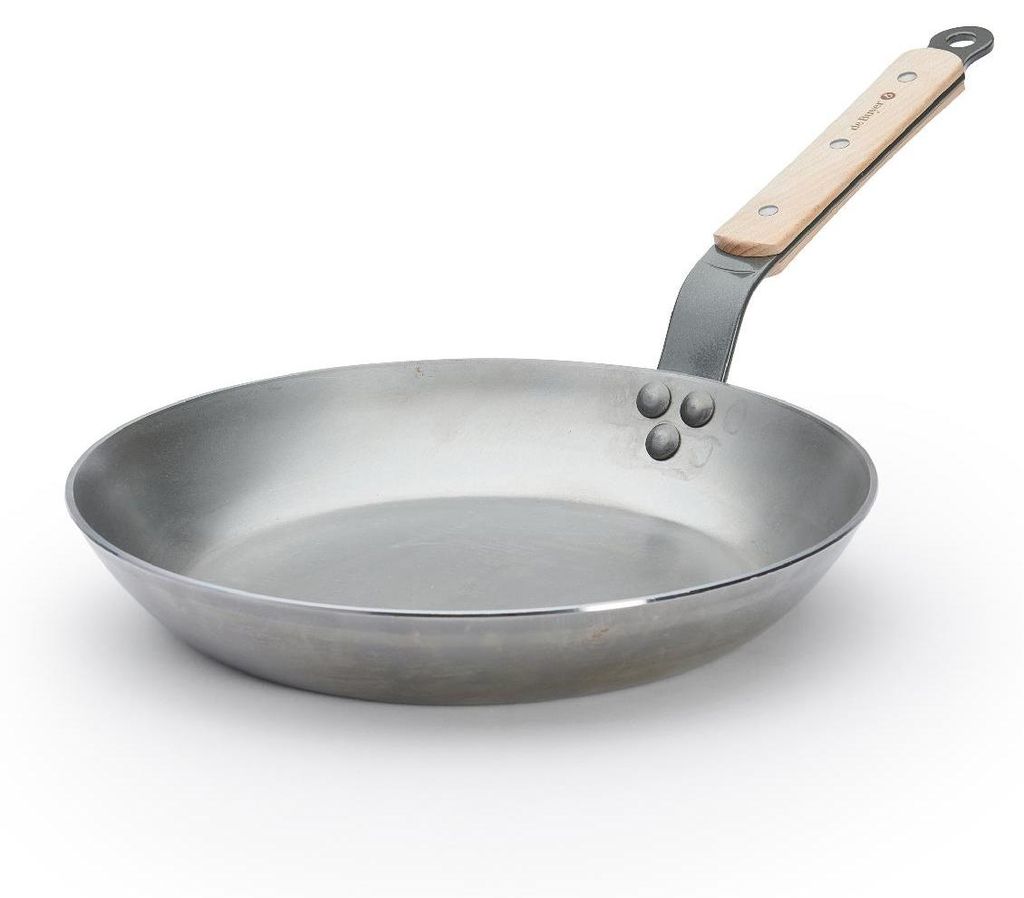 de Buyer 5710.28, Rund, Allzweckpfanne, Satinierter Stahl, Produktbild 
