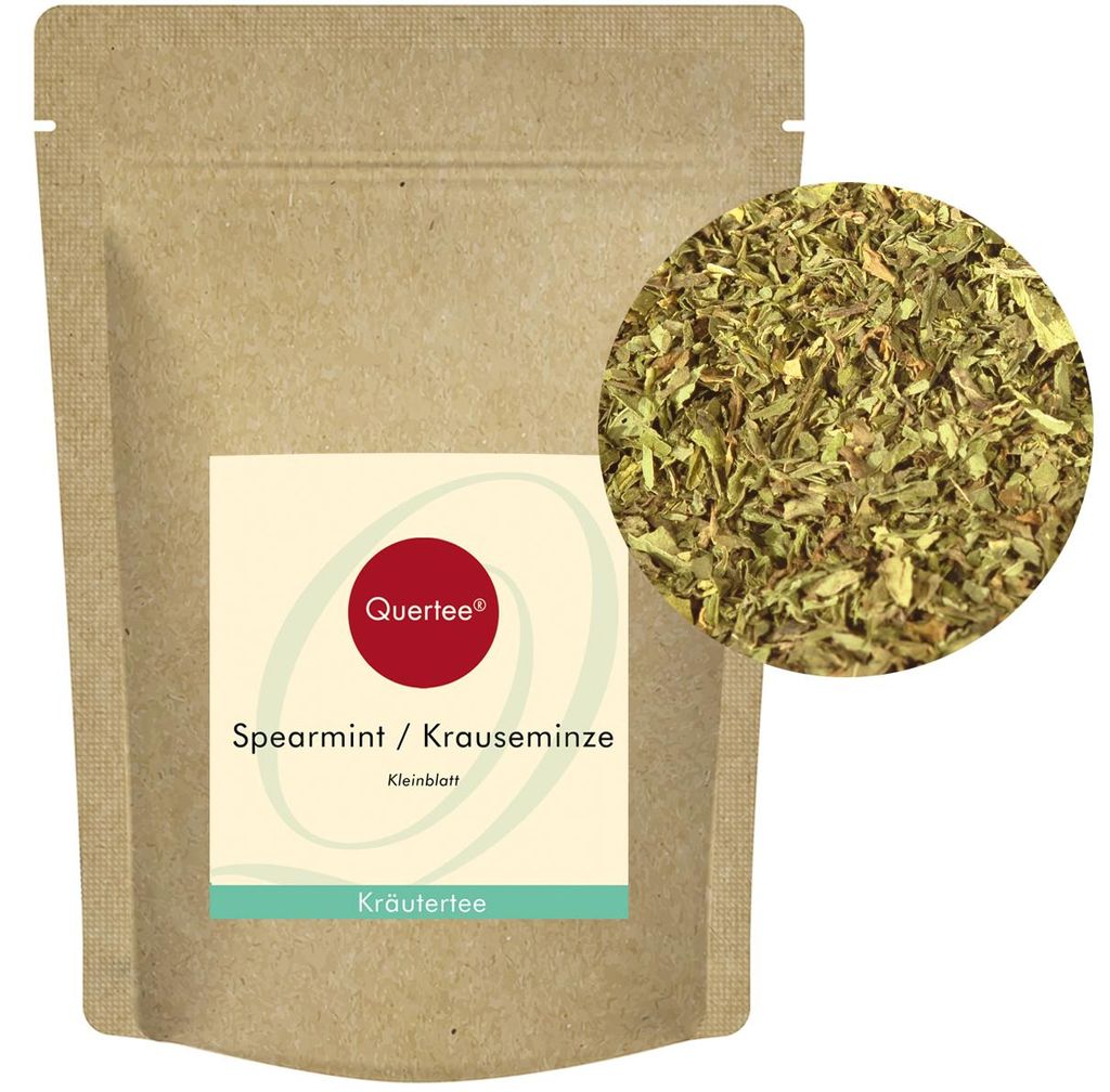 Spearmint Tee lose 200g – Krauseminze (Mentha spicata), mild & koffeinfrei, 100% naturreiner Kräutertee - erfrischend, mild