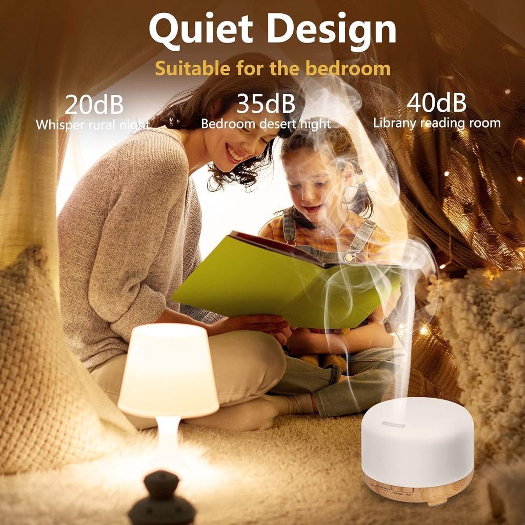 500ml Aroma Diffuser, Ultraschall Luftbefeuchter, Produktbild 3