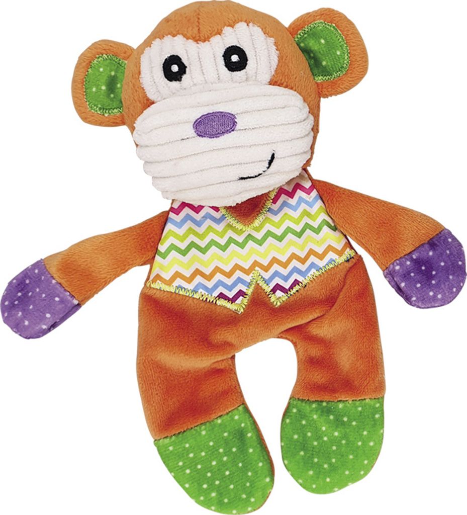 Nobby Hundespielzeug Plüsch Affe flach