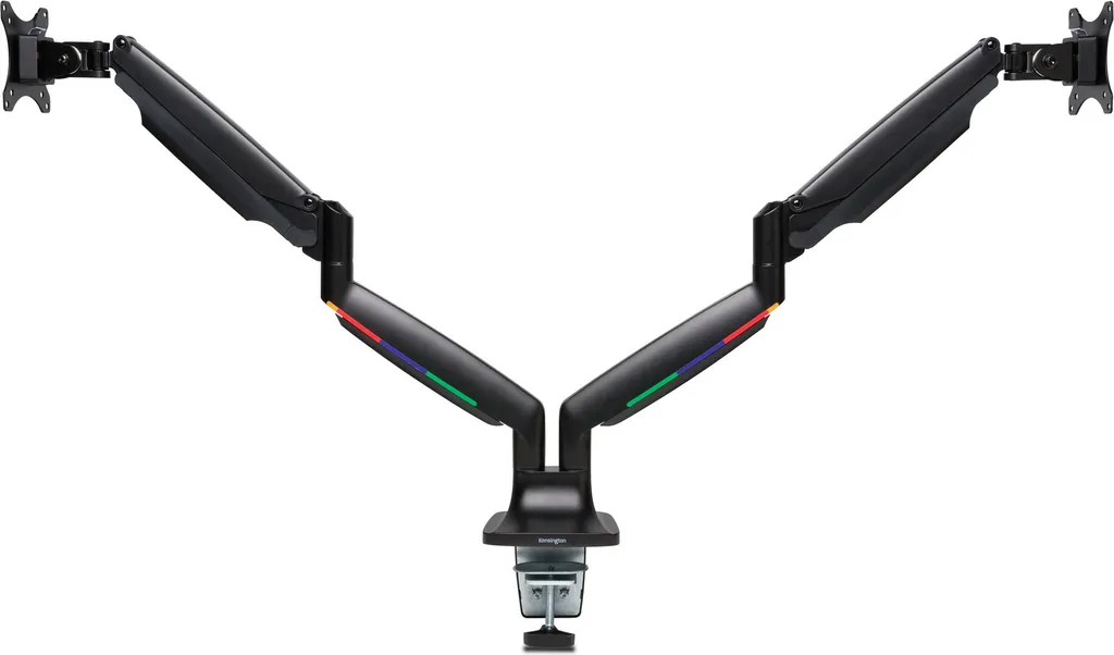 Kensington Bras de Moniteur Double 2TFT One-Touch Noir pour 2 Écrans