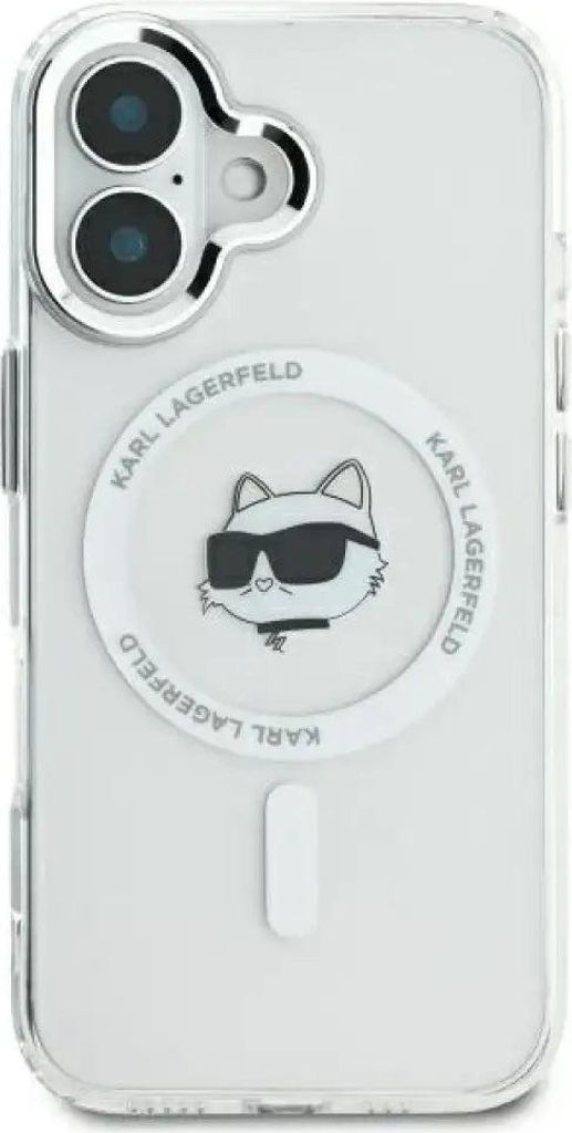 Karl Lagerfeld KLHMP16SHLSCHH iPhone 16 6.1" weiß hardcase Produktbild 