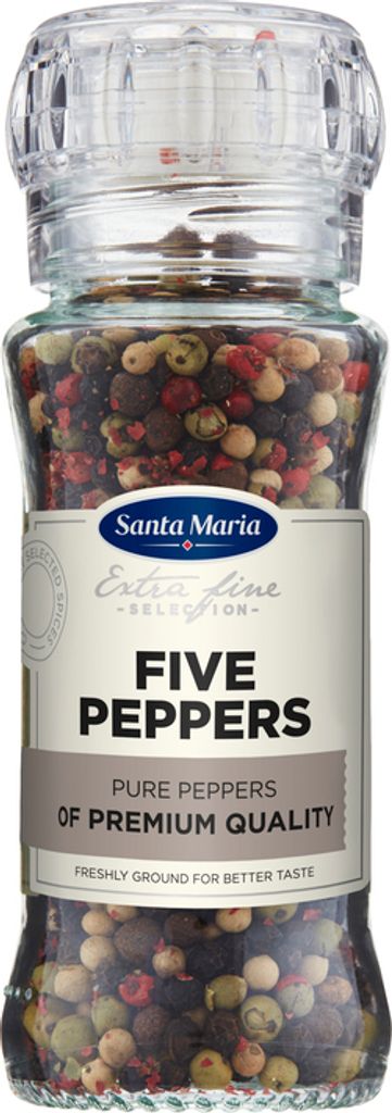 Santa Maria Five Peppers Kvarn Produktbild 