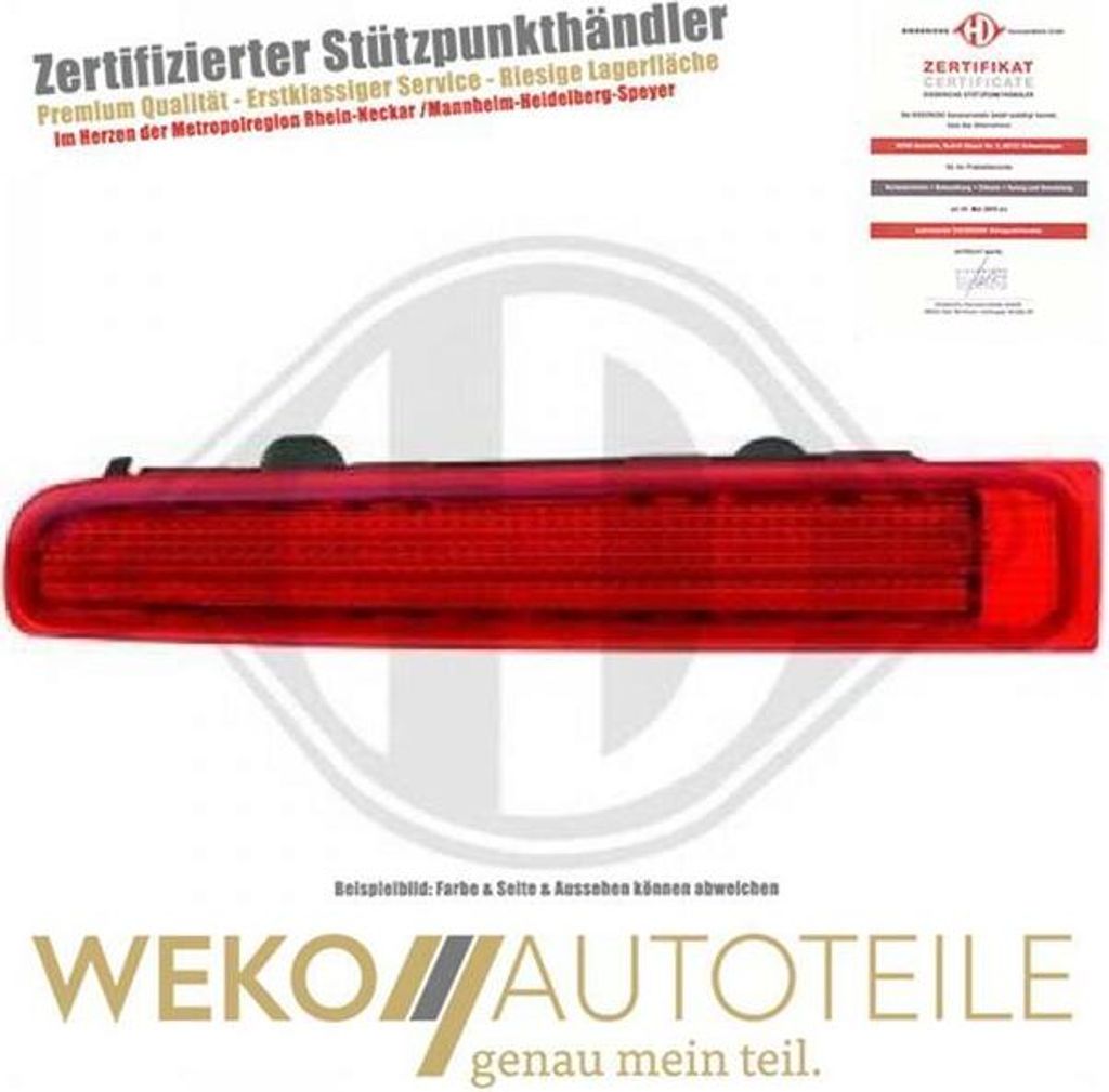 Zusatzbremsleuchte links DIEDERICHS 2272197 für VW