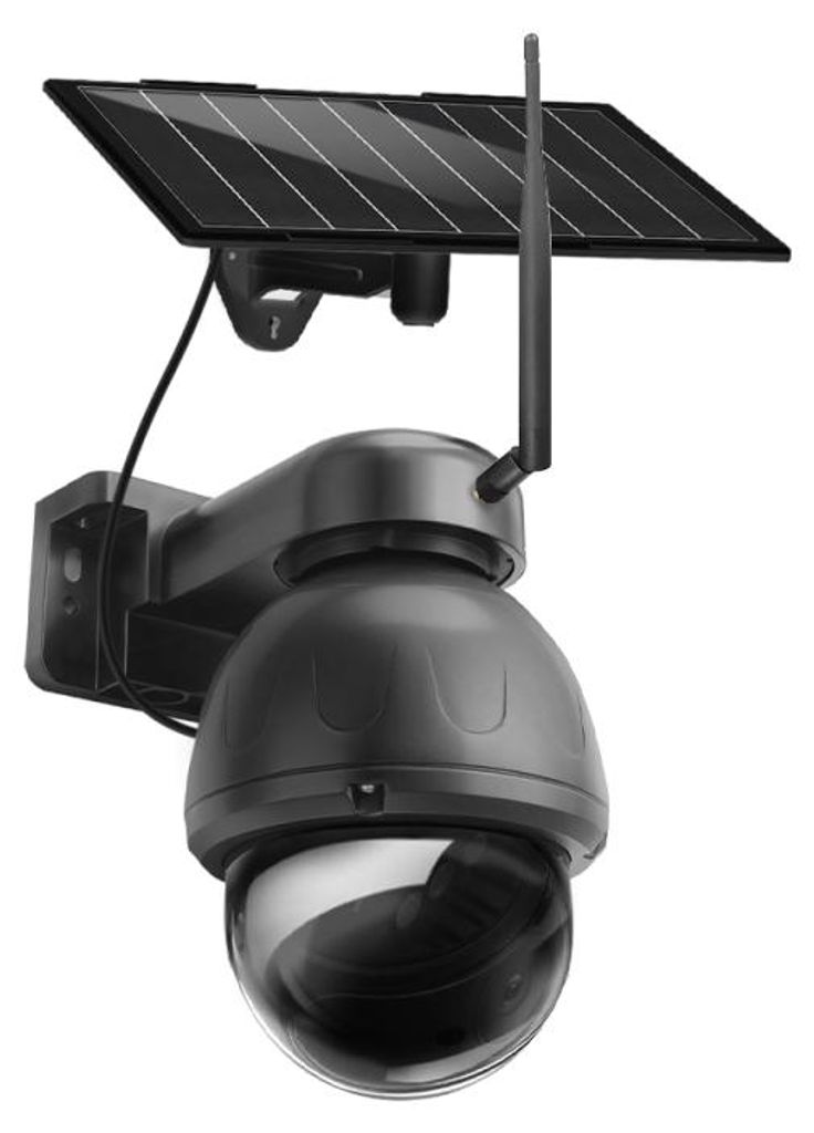 Drehbare PTZ-Kamera HSD38W mit Solarladung, WiFi, Produktbild 
