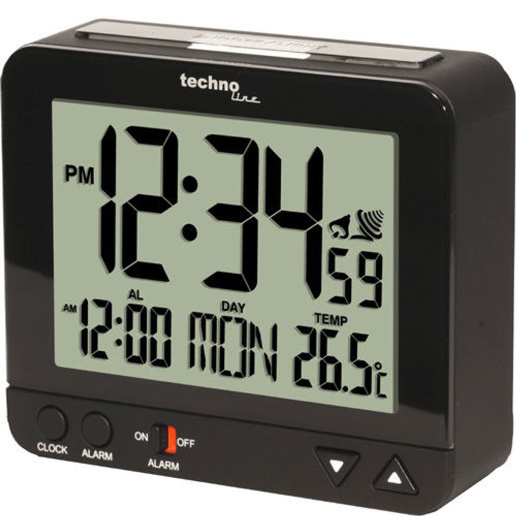 Rádiom riadený budík Technoline WT 195 s vnútornou Obrázok produktu 