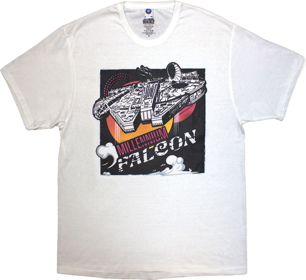 Star Wars - T-Shirt für Herren/Damen Uni RO12645 (XL) (Weiß)
