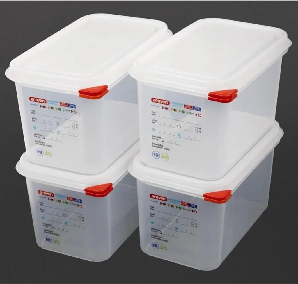 Offerta Set 4 Pezzi Araven 4,3L GN 1/4 - I Migliori per Ristorazione