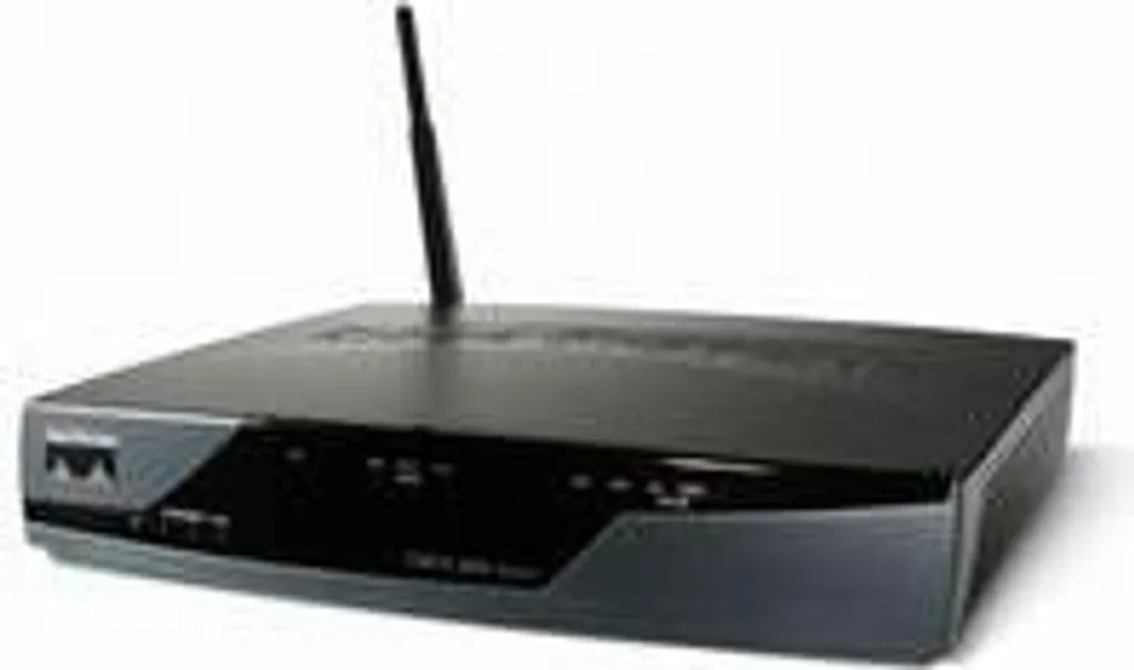 Cisco 851W Routeur 100 Mbps Ethernet et WiFi 802.11g Sécurisé WPA2