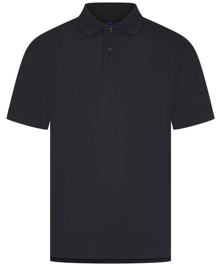 Henbury - Poloshirt für Herren, Feuchtigkeitsabweisend, CoolPlus LT5768 (XL) (Marine)