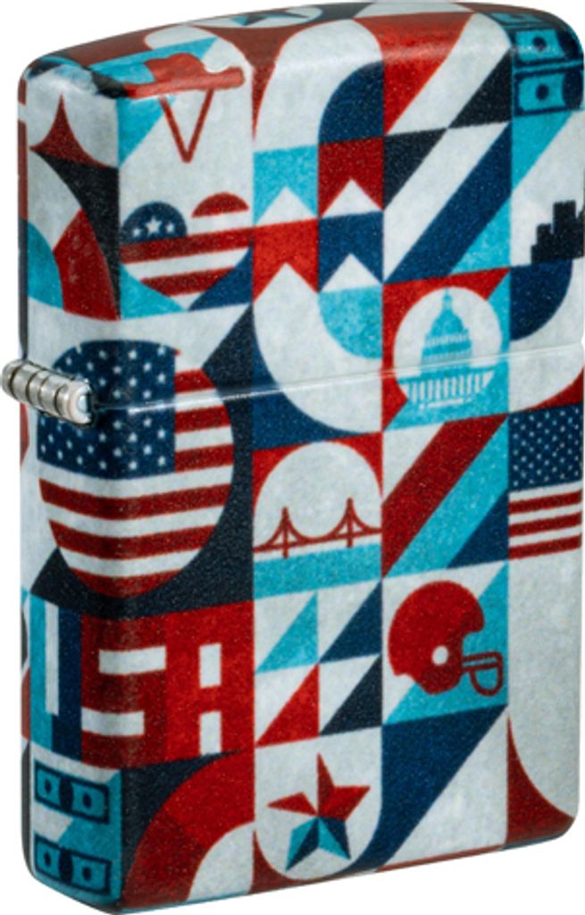 Zippo Benzin-Feuerzeug 540 color, American Icons 60007396, unbefüllt