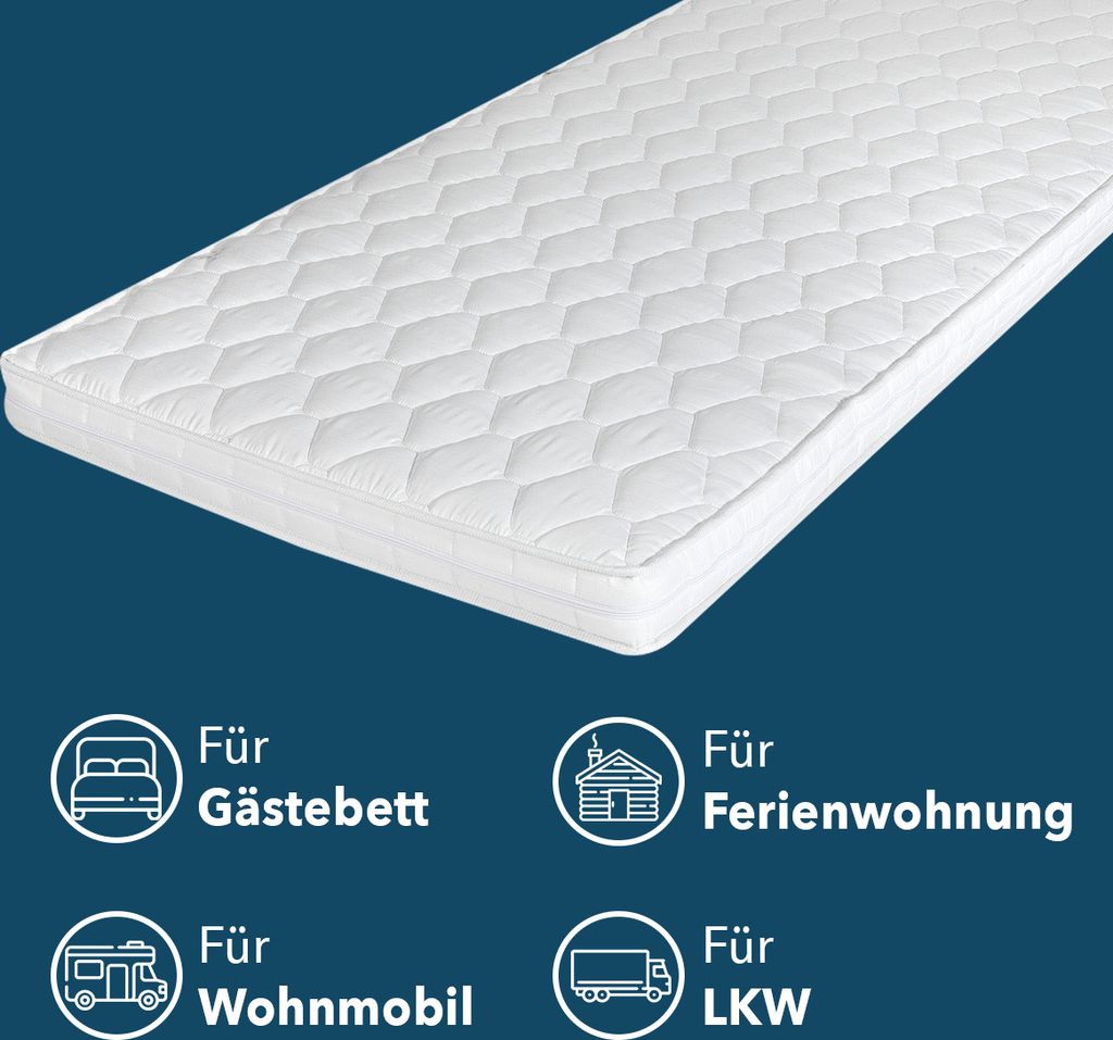 Matratze Relaxsan 90 x 190cm, Höhe 10cm, Camping & Caravan, Produktbild 3