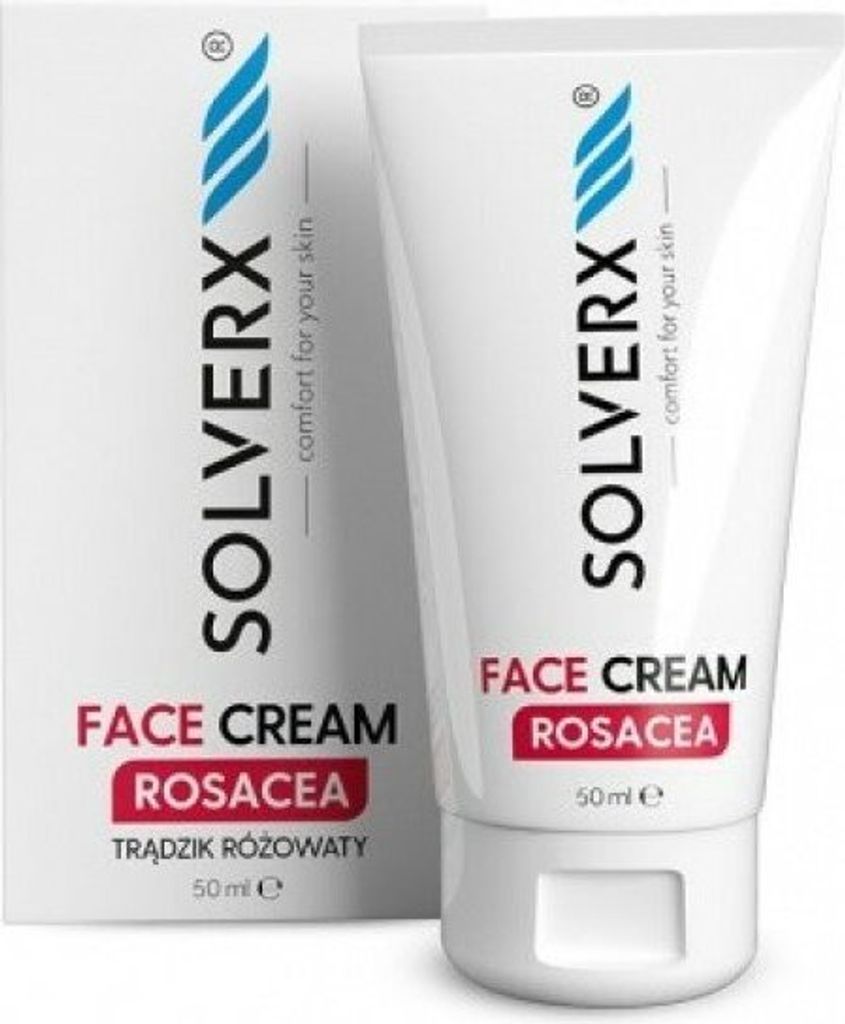SOLVERX Rosacea-Gesichtscreme für Rosacea 50ml