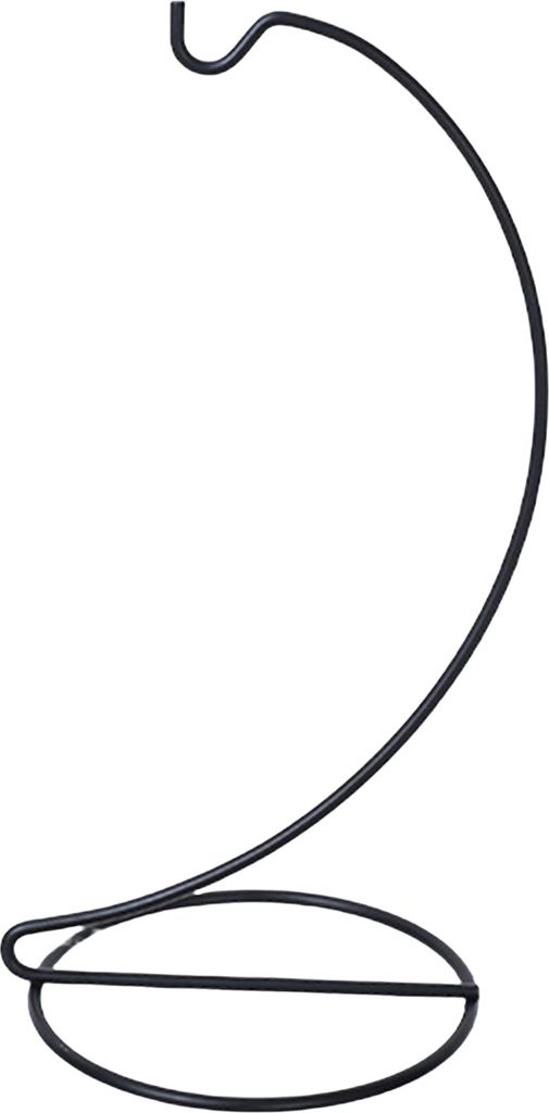Ornamentständerhalter für Glaskugeln, Spiraldesign-Halter mit stabiler Eisenbasis für Luftpflanzen-Terrarium, Hexenkugelständer für Hochzeit, ...