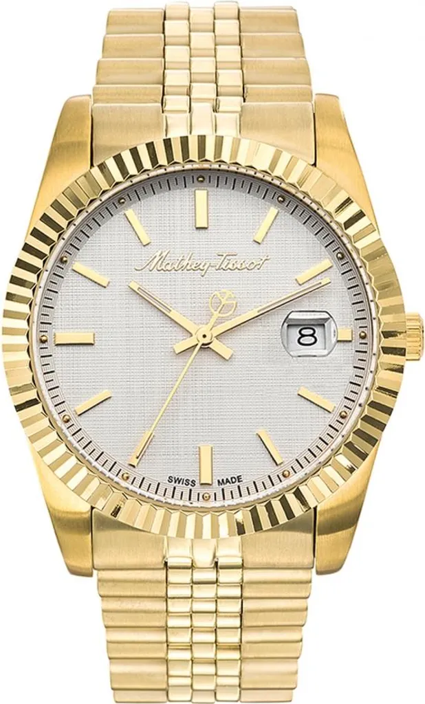 Montre Homme Mathey-Tissot H810PI Classique Dorée - Élégance Quartz