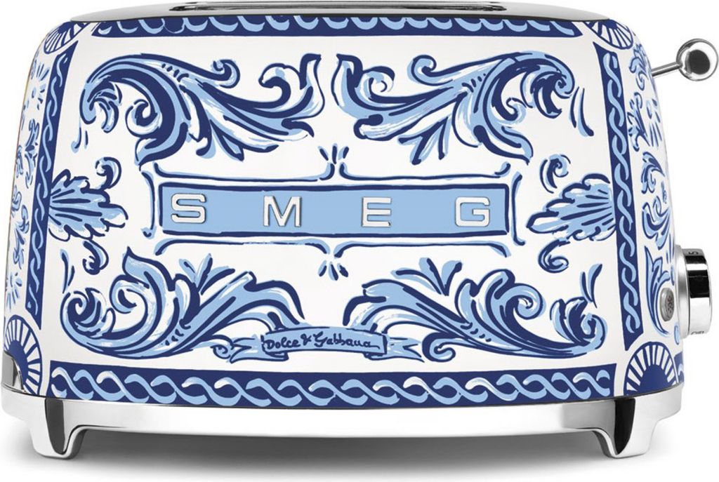 SMEG TSF01DGBEU 2-Schlitz-Toaster Dolce & Gabbana Blu Produktbild 
