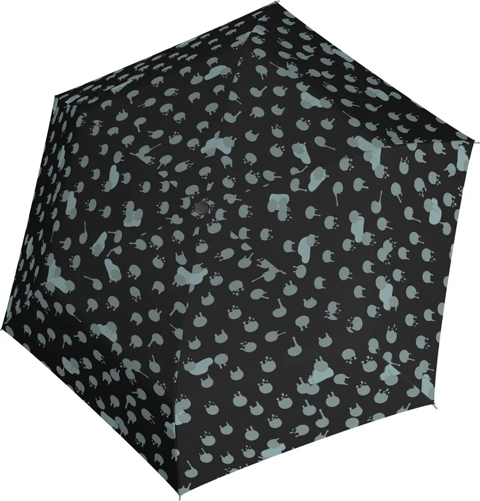 Knirps Ombrello U.200 Automatico Ultra Leggero - Resistente e Nero