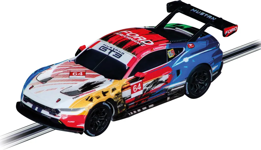 Ford Mustang GT3 Carrera 1:43 : Livrée Champion Spirit 2024 Détaillée
