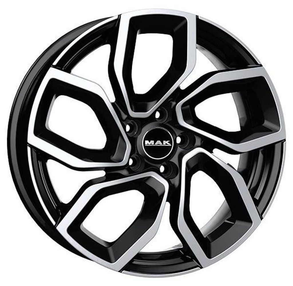 Alufelge Mak Apollo 6X15 5X100 Et 39 Black Mirror
