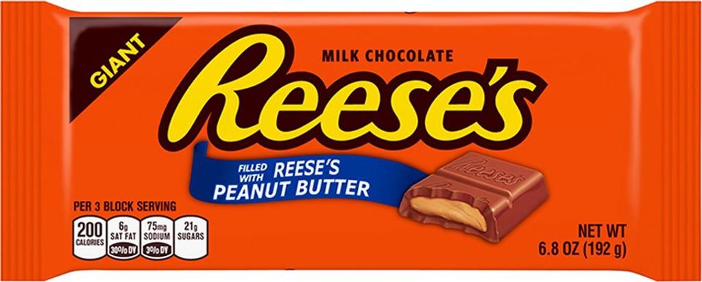 Reese´s Peanut Butter Giant Bar 208g Produktbild 