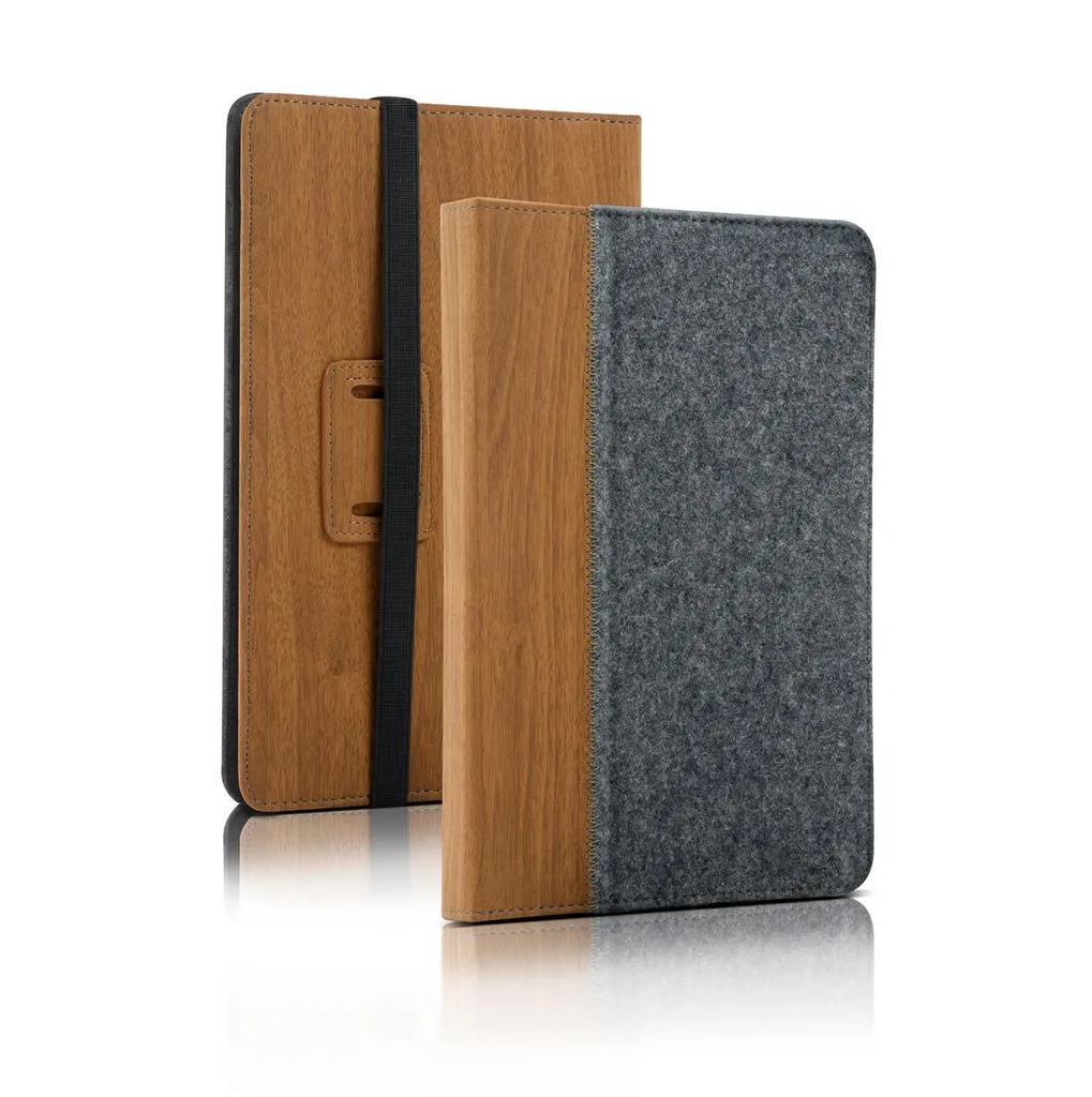 Cover Tablet 7" Speedlink SENTEA SL-7040 Grigio Marrone Design Legno - 1