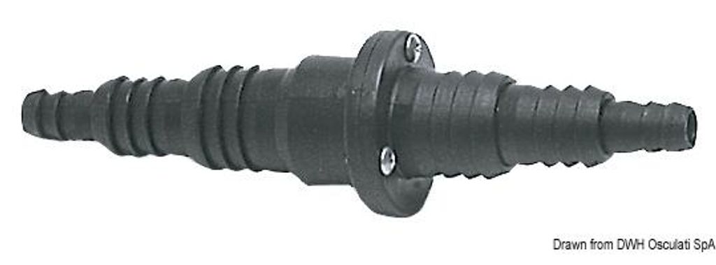 Spätný ventil f25/32/38 mm , 1 kus Obrázok produktu 