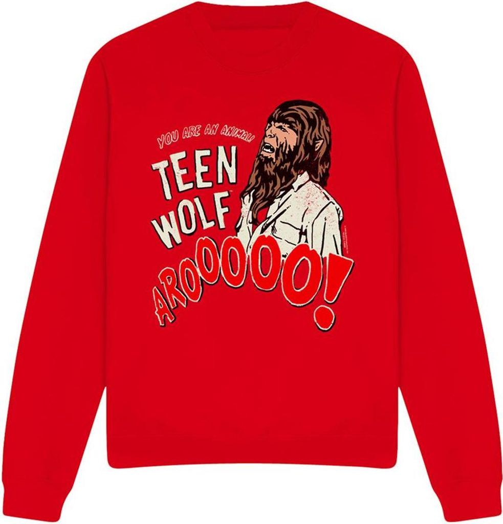 Teen Wolf - Sweatshirt für Herren/Damen Uni TV28892 (XXL) (Rot)