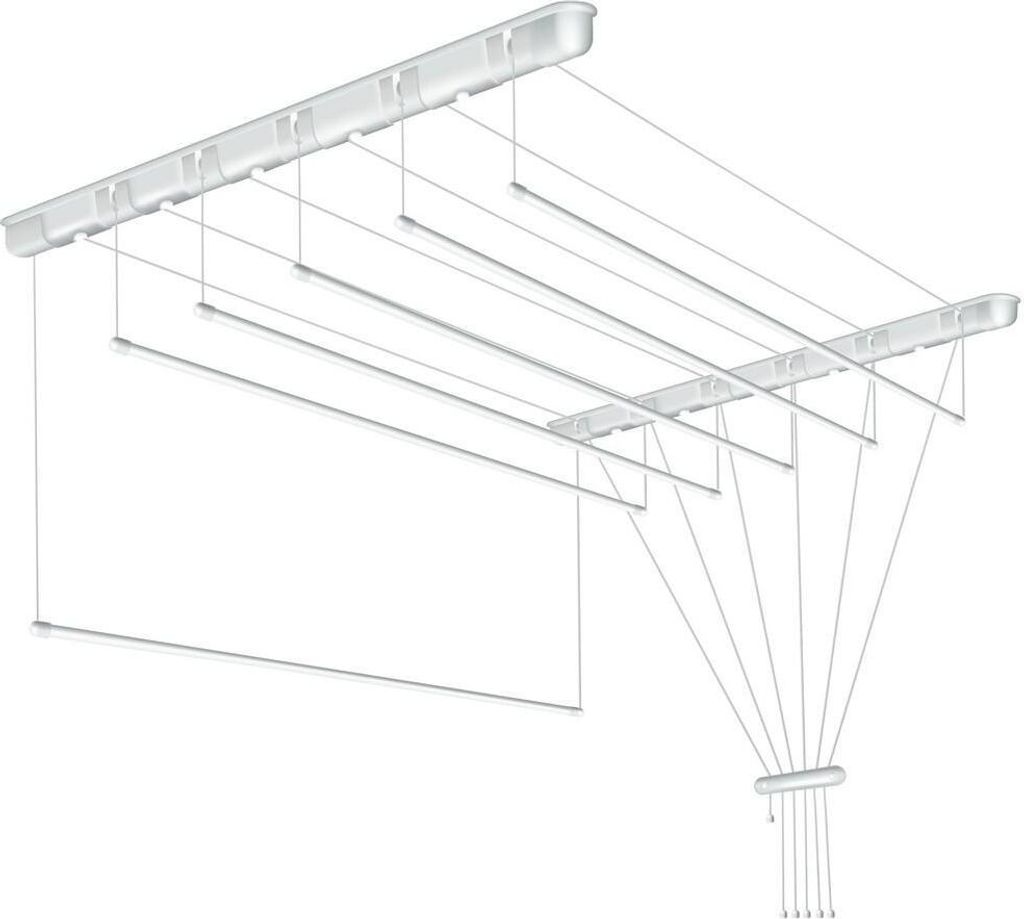 DuraHome Asciugatrice a soffitto, bianco , 6x160 cm Immagine del prodotto 