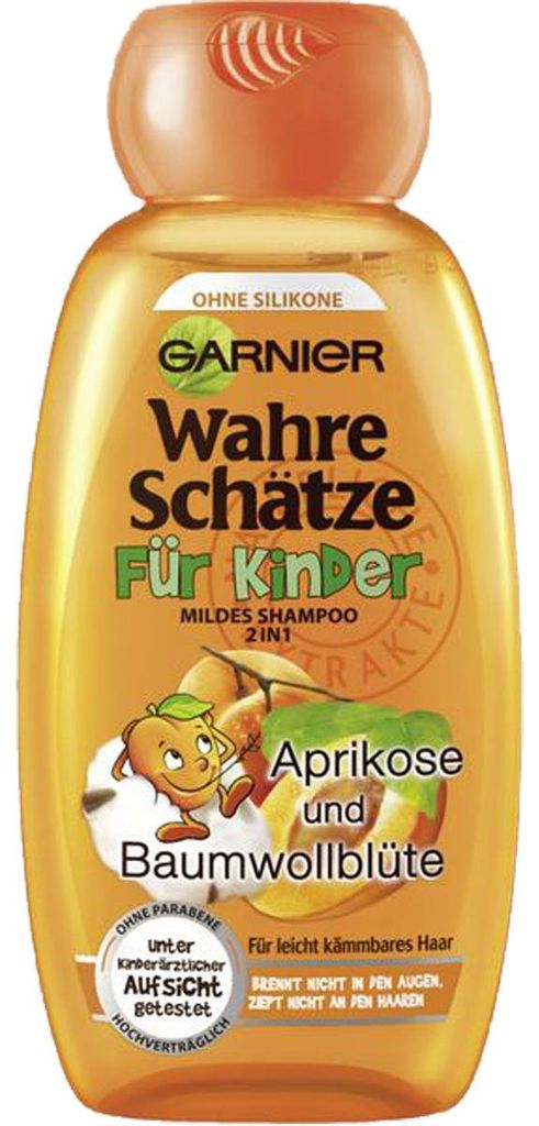 Garnier Wahre Schätze Shampoo per bambini all'albicocca Immagine del prodotto 