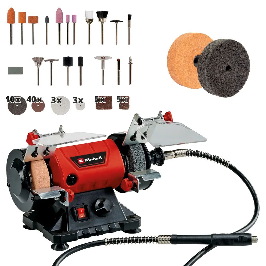 Mini ponceuse stationnaire Einhell TC-XG 75 pour modélisme et affûtage - 22